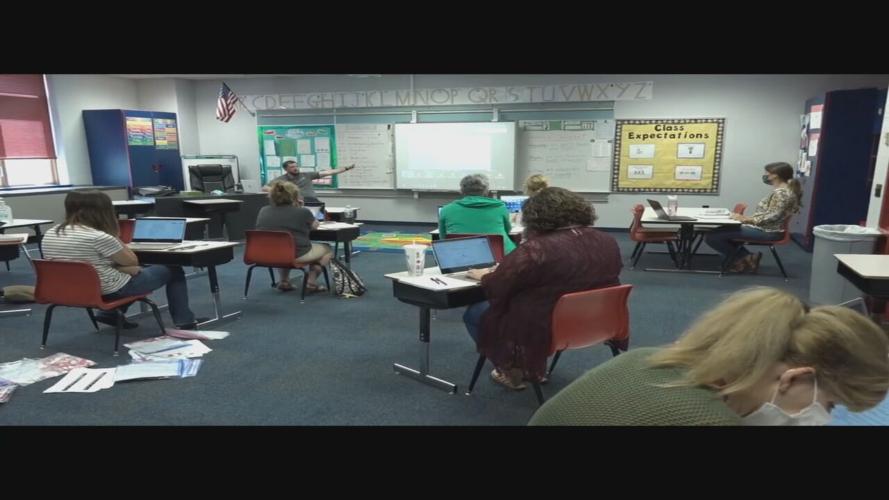 New Albany Floyd County classroom, teacher training