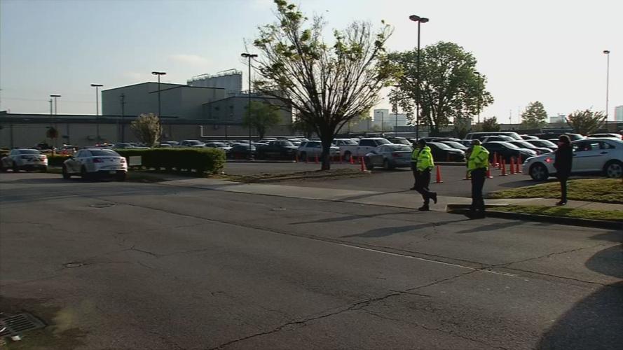 COVID-19 testing at St. Stephen Baptist Church (4/25)