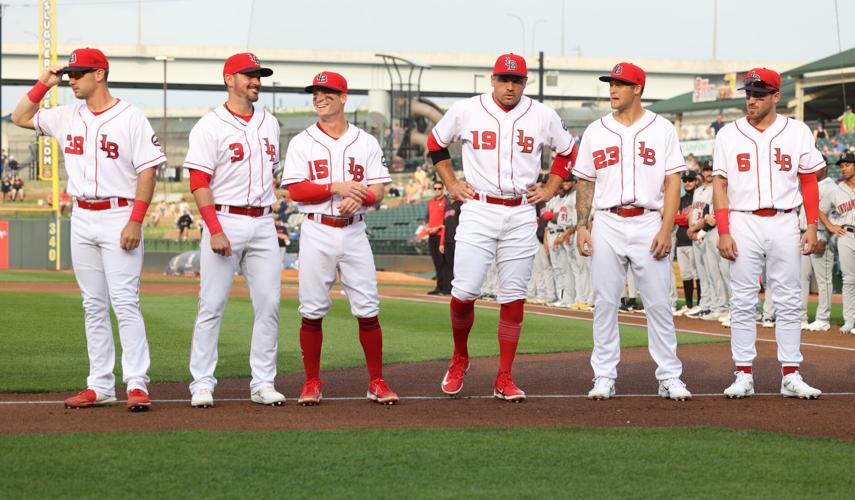 Louisville Bats - FIRST LOOK: Our throwback RiverBats unis commemorating  the first season at Louisville Slugger Field. Check em' out July 12 & 13!  🔥🦇 #20atSlugger