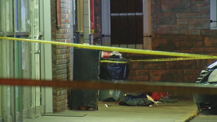 The scene of a fatal shooting on March 26, 2021, in Shively.