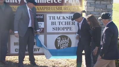 Officials break ground on Rabbit Hole bourbon storage warehouse in Henry Co.