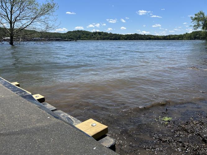Nolin River Lake high water levels 5-22-25