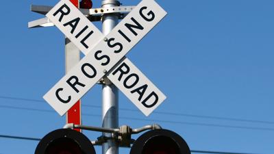 RAILROAD CROSSING SIGN - FILE - GENERIC