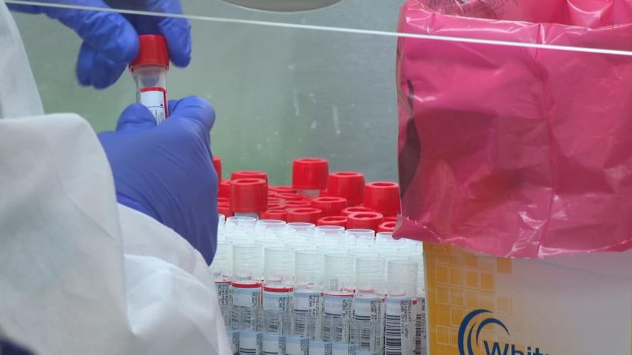 Workers at IU Health's Pathology Lab are working around the clock to process COVID-19 tests