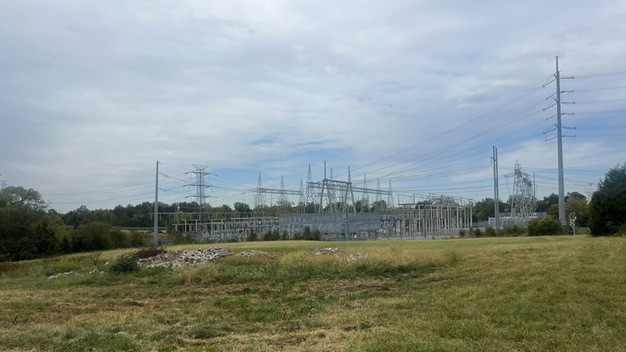 LG&E substation in Middletown, Ky.