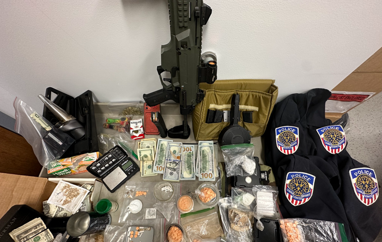 Drugs seized from Carmon Tussey's New Albany home