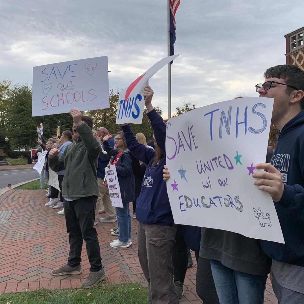 More staff shortages force Nelson County Schools to close again Friday as protest continues over potential merger | Education | wdrb.com More staff shortages force Nelson County Schools to close again Friday as protest continues over potential merger | Education | wdrb.com
