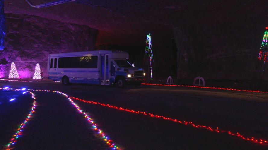 Home of the Innocents bus at Lights Under Louisville 11-21-2025