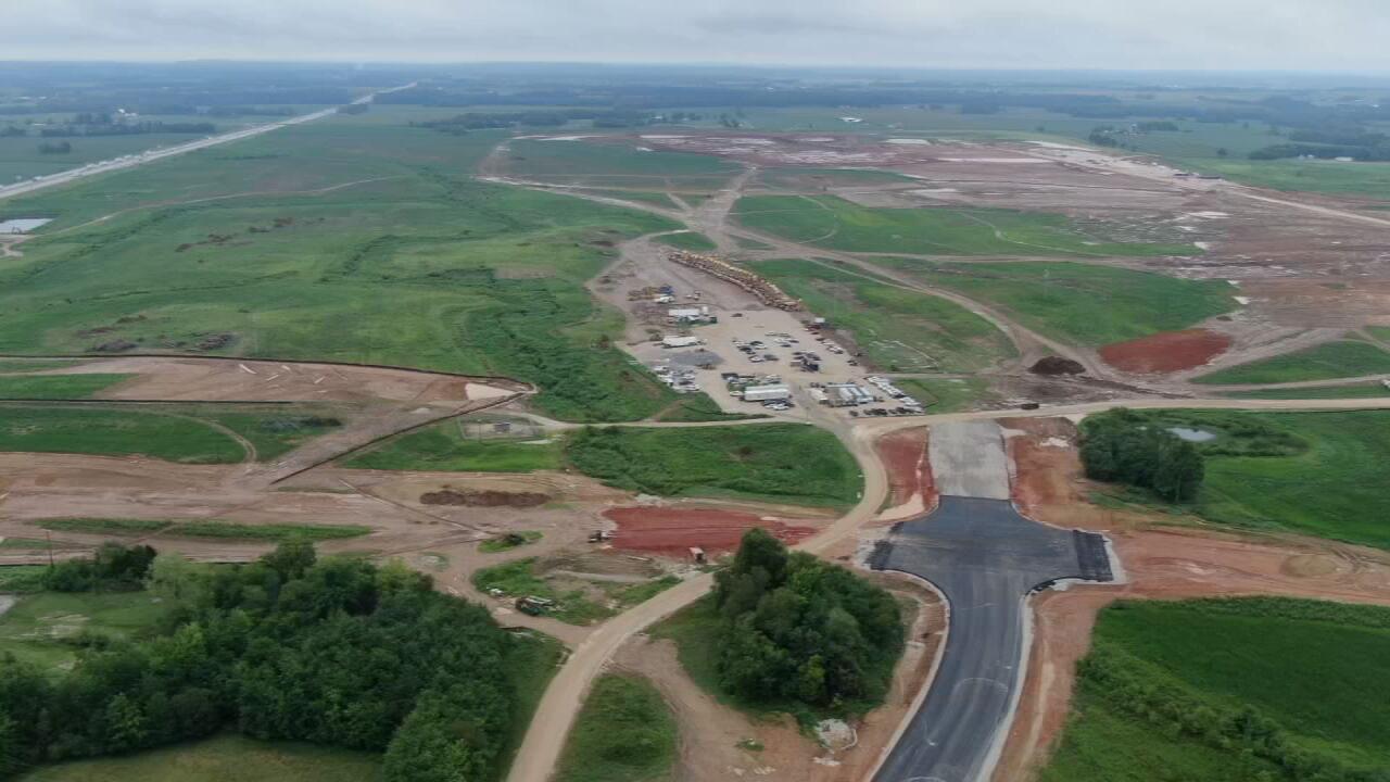 Future site of Ford Battery Plant in Glendale, Kentucky (image taken