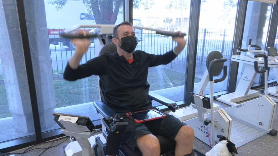 Nieder trains at UofL Frazier Rehab