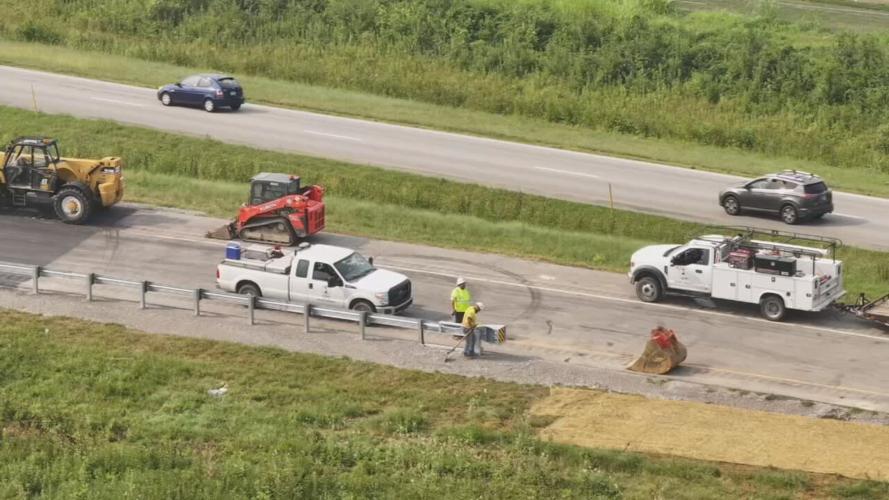 Indiana road construction zone generic