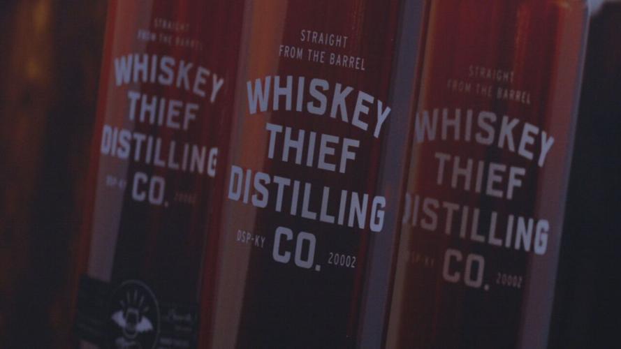 Whiskey Thief Distilling Co. bottles