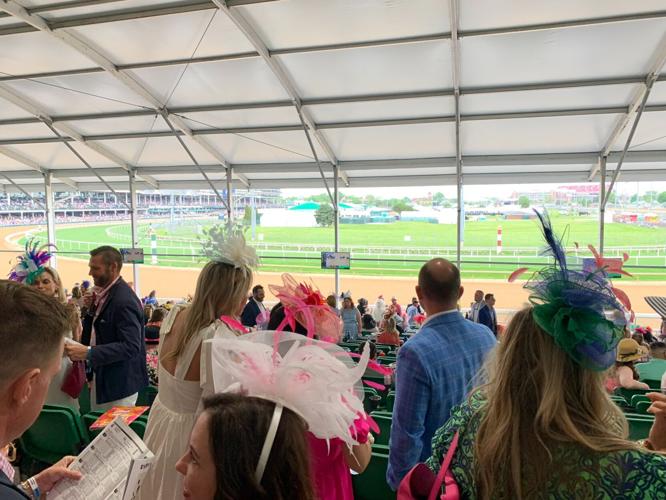 IMAGES Scenes from the Thurby crowd at Churchill Downs, 2025 Sports