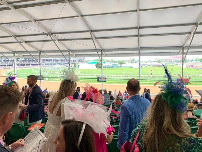 IMAGES Scenes from the Thurby crowd at Churchill Downs, 2022 Sports