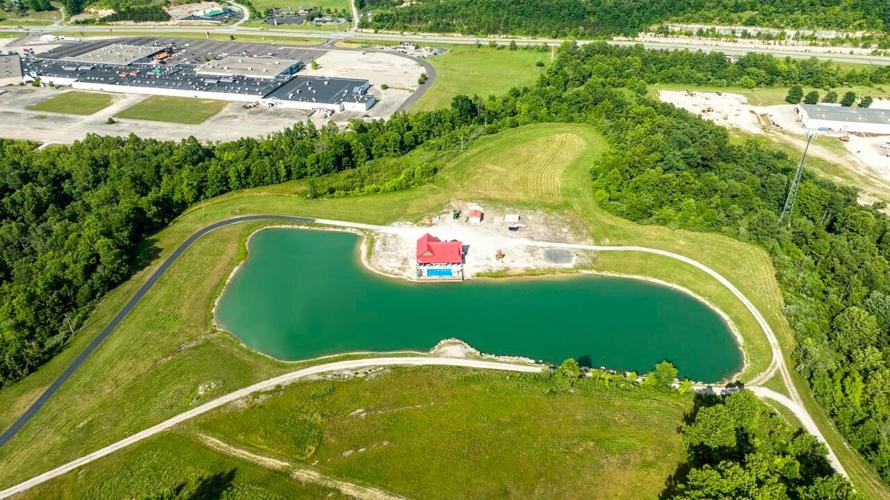 Site of Sandy Ridge quarter horse racetrack - 9.27.24