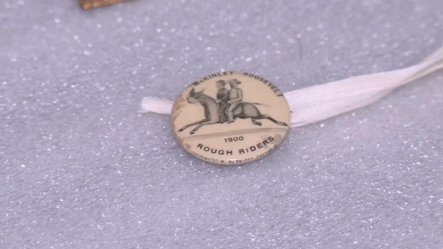 Historical object on display at Frazier History Museum on Presidents Day 2022