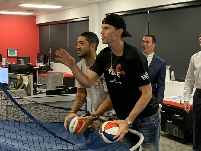 Kyle Kuric and Peyton Siva