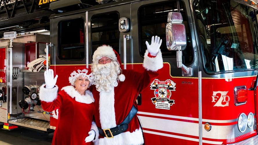 Zoneton Fire Protection District Santa event