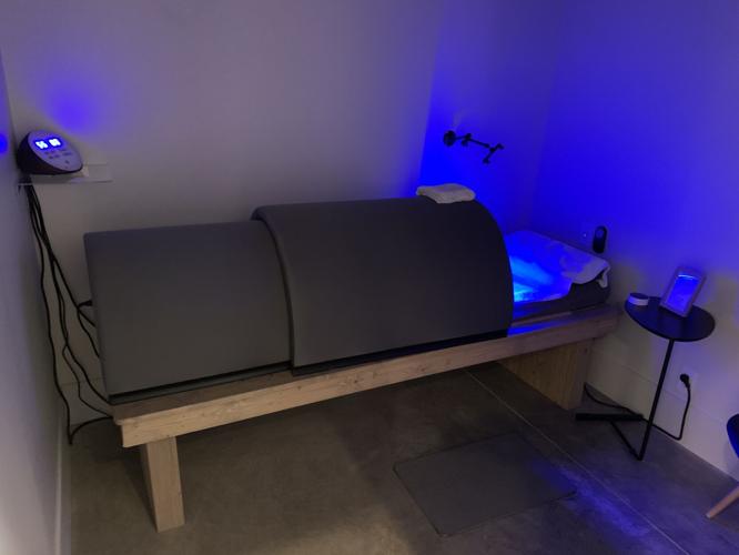 Infrared saunas at Recover Well - Keith Kaiser - 3.6.23