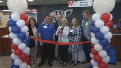 AAA ribbon cutting at The Shops of Forest Springs on La Grange Road in Louisville, Ky.