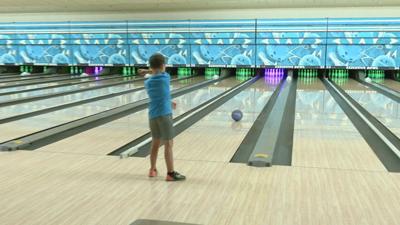 Young JCPS bowler at Executive Strike and Spare