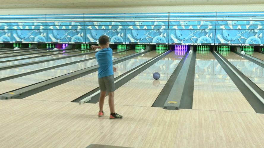Young JCPS bowler at Executive Strike and Spare