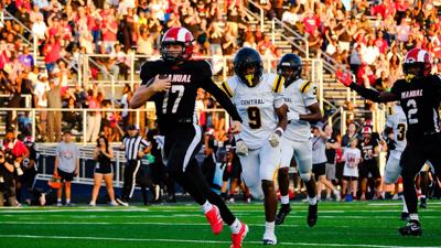 Manual football v. Central - 8.22.25