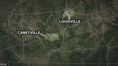 Caneyville Map