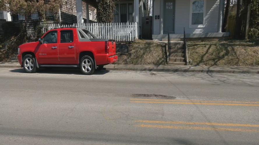 Pothole in Louisville