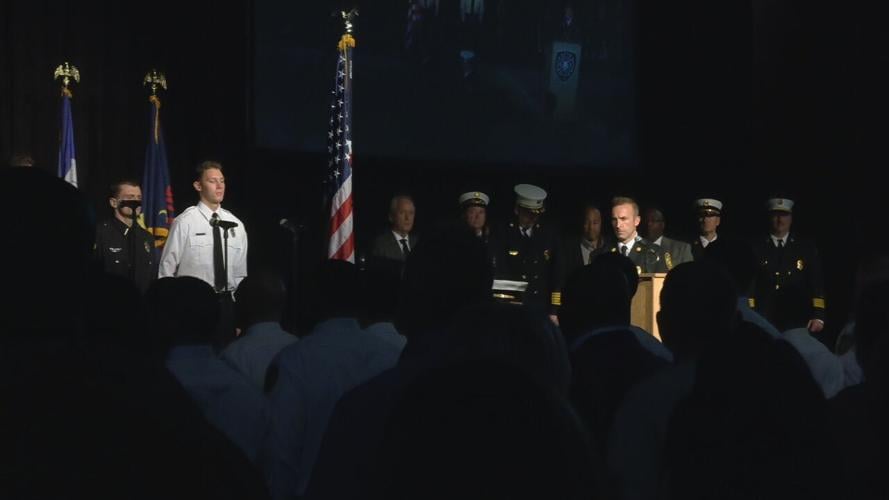 Louisville firefighter recruit graduation