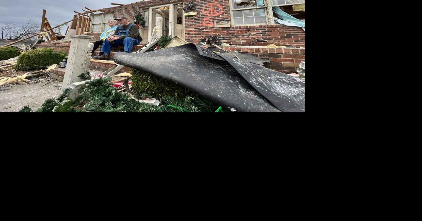 Dawson Springs couple lost everything to the tornado but says 'we're