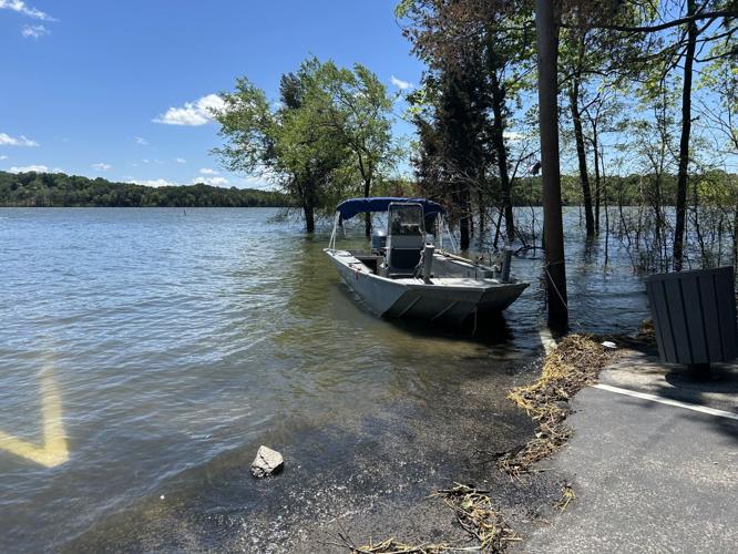 Nolin River Lake high water levels 5-22-25