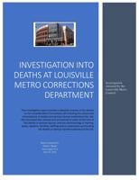 Investigation into deaths at Louisville Metro Corrections