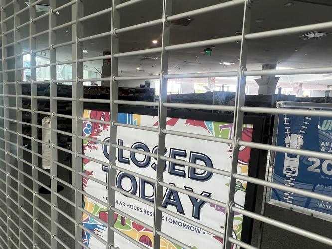 Zappos Unboxed and Beyond Unboxed at Mall St. Matthews still closed day after May 31, 2023 mall shooting incident