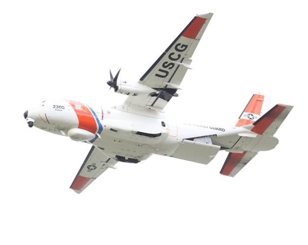 Ocean Sentry flies in Air Show.JPG