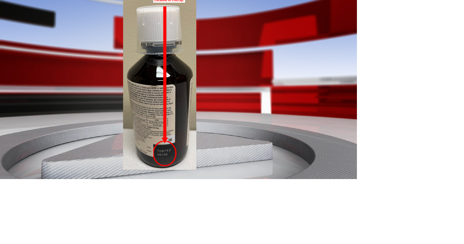 Robitussin recall lot numbers