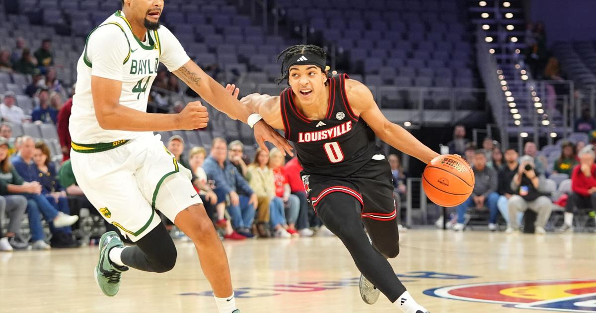 CRAWFORD | Travel-size Mikel Brown Jr. still too much for Baylor in 82-71 Louisville win - WDRB image