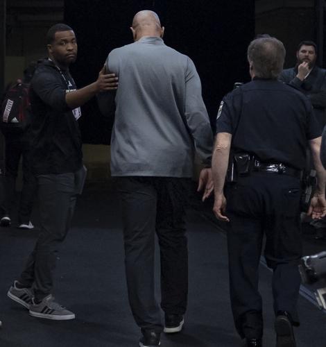 Kenny Payne walks out