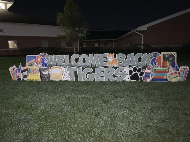 Welcome Back Sign for Oldham County students