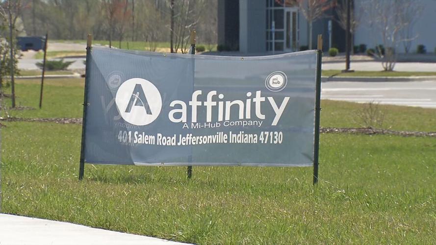 Affinity sign in River Ridge Commerce Center