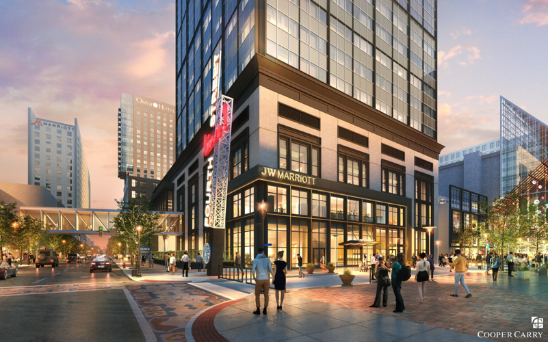 JW Marriott S. 4th Street rendering