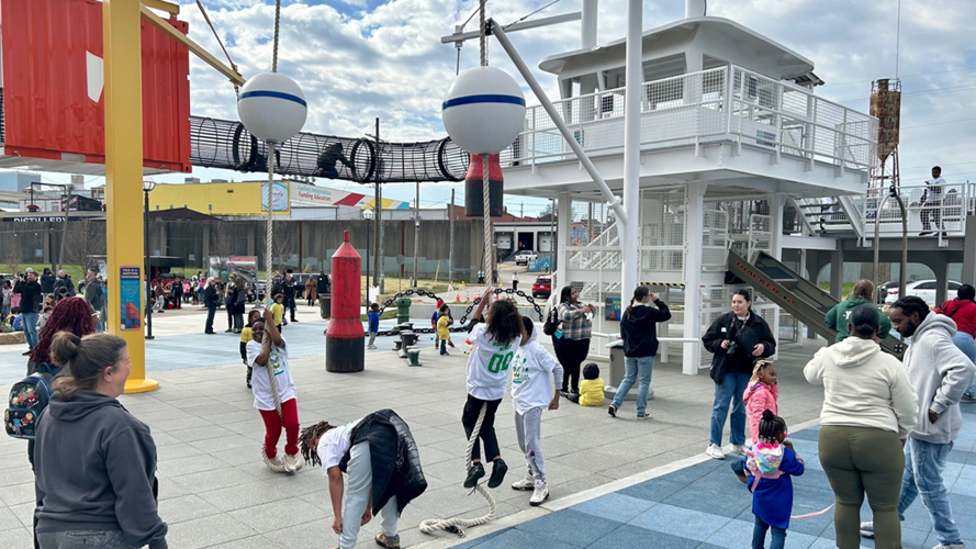 Crowds enjoy PlayPort