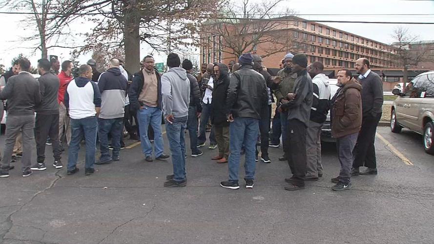 zTrip workers striking on Feb. 3, 2020