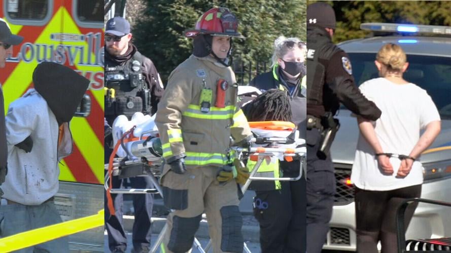 3 carjacking suspects arrested after crash in Louisville's Butchertown neighborhood on Jan. 26, 2022
