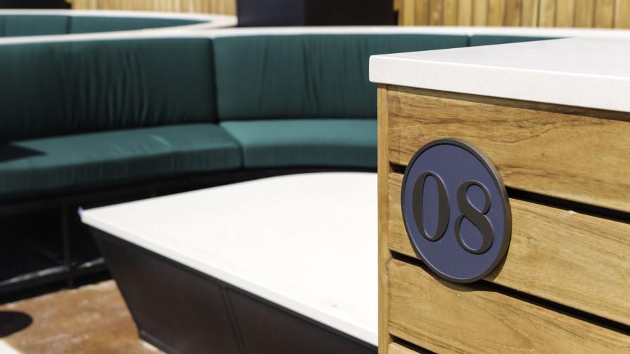 Homestretch Club trackside