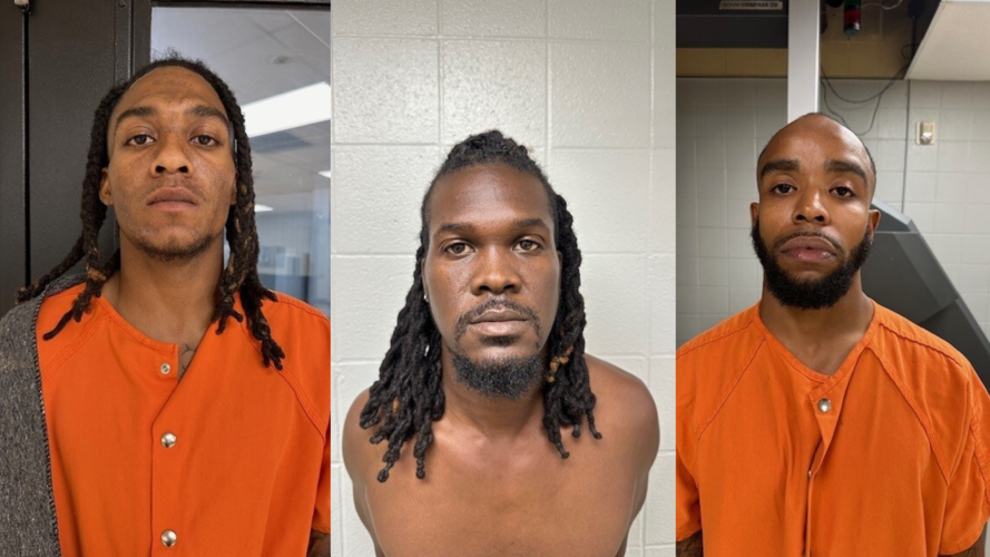 Mugshots of multi-county pursuit on Interstate 65