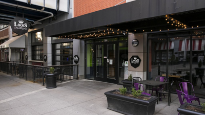 Locos restaurant in downtown Louisville, Kentucky