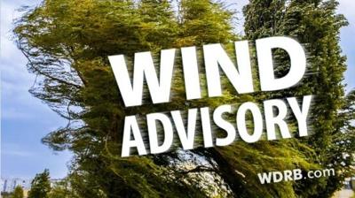 Wind Advisory Issued for Thursday