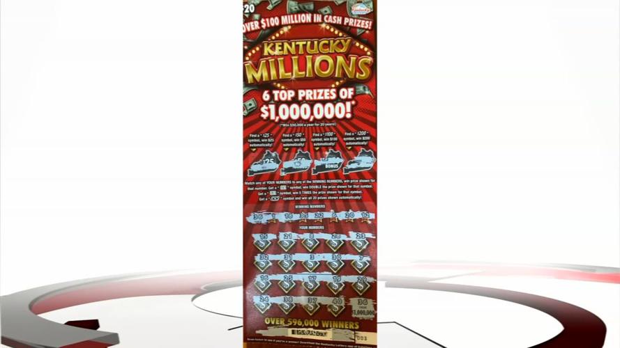$1 million scratch off ticket