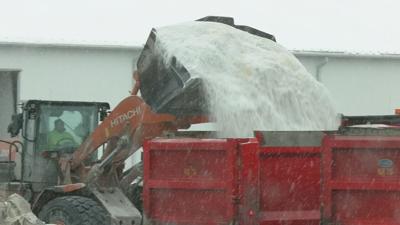 Port of Indiana salt supply